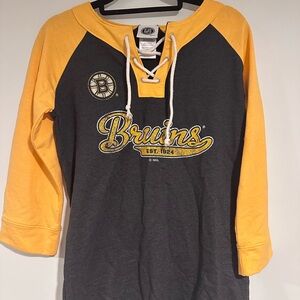 Women’s NHL Boston Bruins 3/4 Sleeve Shirt